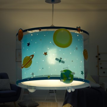 Dalber D-41342 - Dečiji luster PLANETS 1xE27/60W/230V