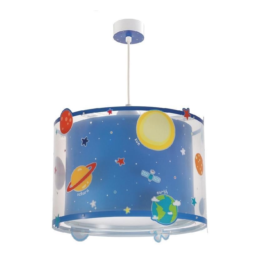 Dalber D-41342 - Dečiji luster PLANETS 1xE27/60W/230V
