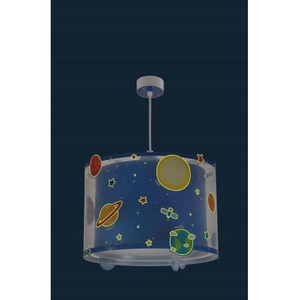Dalber D-41342 - Dečiji luster PLANETS 1xE27/60W/230V