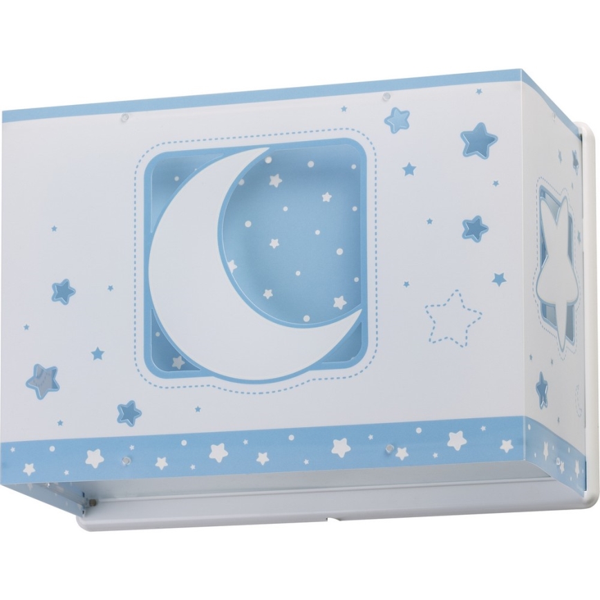 Dalber D-63238T - Dečije zidno svetlo MOONLIGHT 1xE27/60W/230V