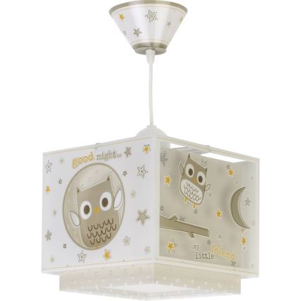 Dalber D-93392 - Dječji luster GOOD NIGHT 1xE27/60W/230V