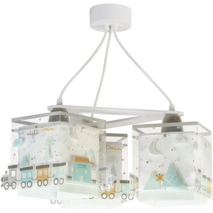 Dalber D-63534 - Dečji luster TRAIN 3xE27/60W/230V