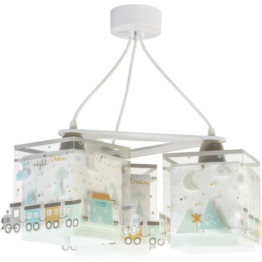 Dalber D-63534 - Dečji luster TRAIN 3xE27/60W/230V