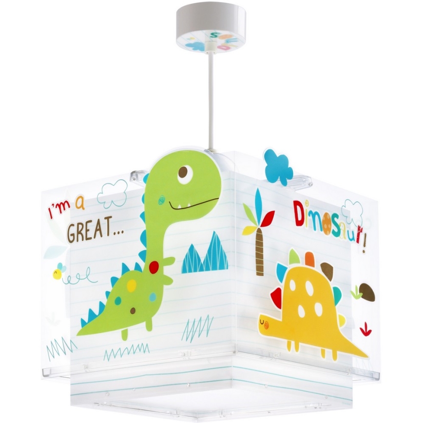 Dalber D-73452 - Dečiji luster DINOS 1xE27/60W/230V