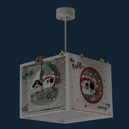 Dalber D-74552 - Dečiji luster PIRATES 1xE27/60W/230V