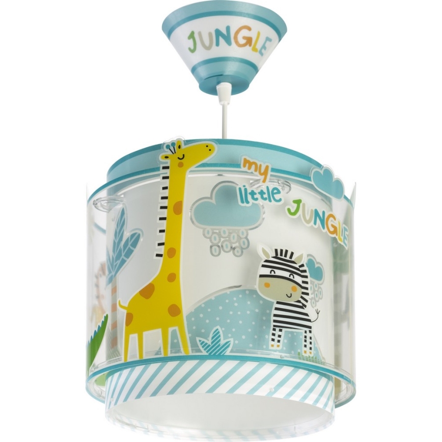 Dalber D-76112 - Dječji luster MY LITTLE JUNGLE 1xE27/60W/230V