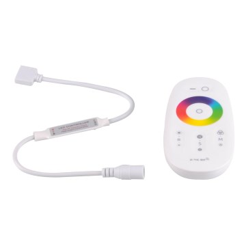 Daljinski upravljač za RGBW LED trake 12-24V 2,4GHz 2xAAA + kontroler
