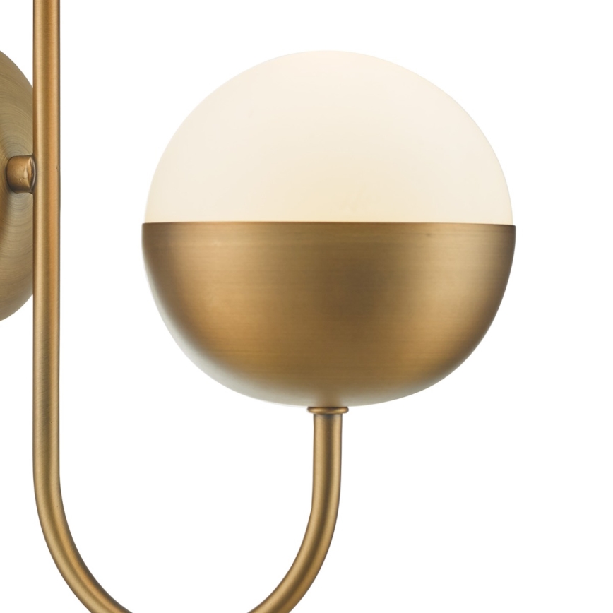Där Lighting AND0742 - Zidna lampa ANDRE 1xE14/11W/230V mesing