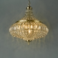 Där Lighting ASM0675 - Luster na lancu ASMARA 6xE14/40W/230V mesing