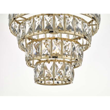 Där Lighting CER0135 - Luster na lancu CERYS 1xE27/60W/230V u zlatnoj boji