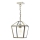 Där Lighting CHU0175 - Luster na lancu CHURCHILL 1xE27/60W/230V mesing