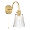 Där Lighting HAD0740-05 - Zidna lampa HADANO 1xE14/40W/230V zlatna