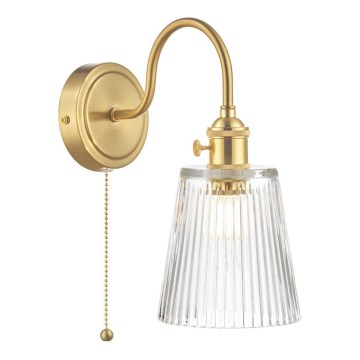 Där Lighting HAD0740-05 - Zidna lampa HADANO 1xE14/40W/230V zlatna