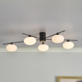 Där Lighting JAS5422 - Plafonski luster JASPER 5xG9/25W/230V crna
