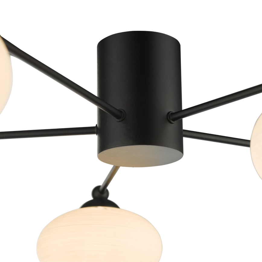 Där Lighting JAS5422 - Plafonski luster JASPER 5xG9/25W/230V crna