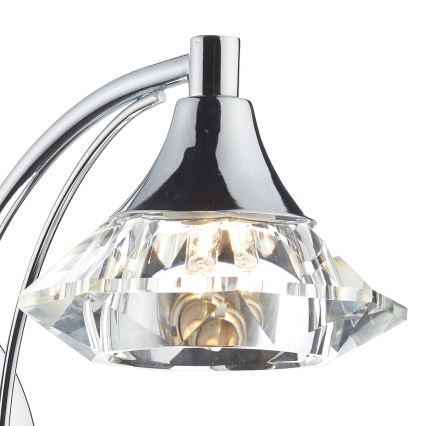 Där Lighting LUT0750 - Zidna lampa LUTHER 1xG9/40W/230V sjajni hrom