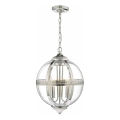 Där Lighting VAN0338 - Luster na lancu VANESSA 3xE14/40W/230V sjajni hrom