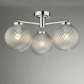 Där Lighting WAY5350 - Plafonski luster za kupatilo WAYNE 3xG9/3W/230V IP44 sjajni hrom