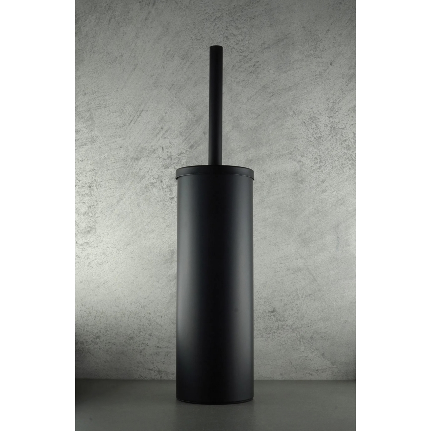 Deante ADR_N712 - Stojeća WC četka ROUND crna