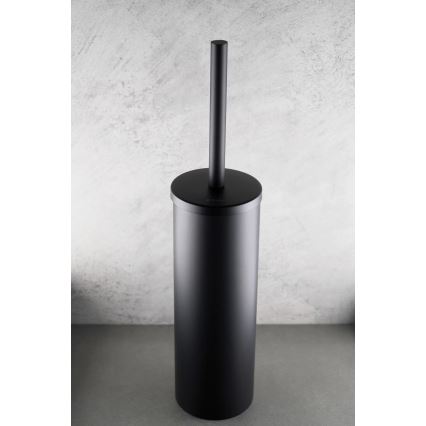 Deante ADR_N712 - Stojeća WC četka ROUND crna