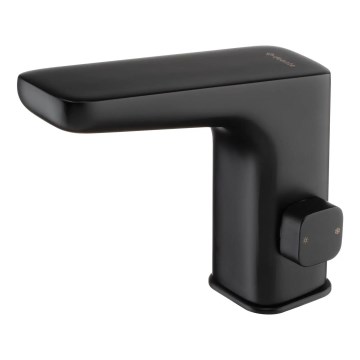 Deante BQH_N29R - Bezkontaktna baterija za umivaonik sa regulacijom temperature HIACYNT 4xAA crna