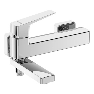 Deante BQL_012M - Sklopiva baterija za kadu BLUR, sjajni hrom