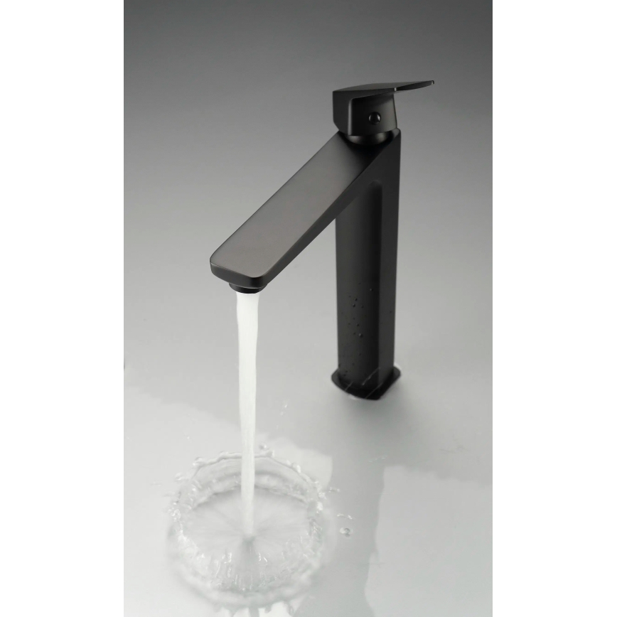 Deante BQL_N20K - Baterija za umivaonik BLUR crna