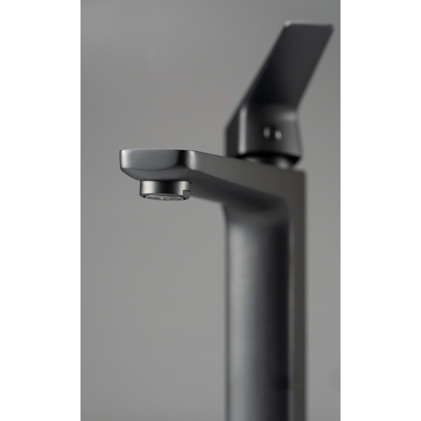 Deante BQL_N20K - Baterija za umivaonik BLUR crna