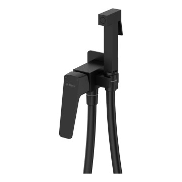 Deante BQL_N34M - Baterija za bide sa prigušivačem za podžbuknu instalaciju BLUR crna