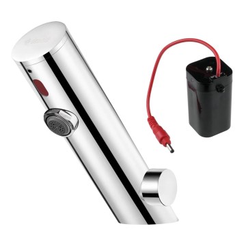 Deante BQR_P29R - bezkontaktna baterija za umivaonik sa regulacijom temperature SENSE 4xAA, polirani čelik