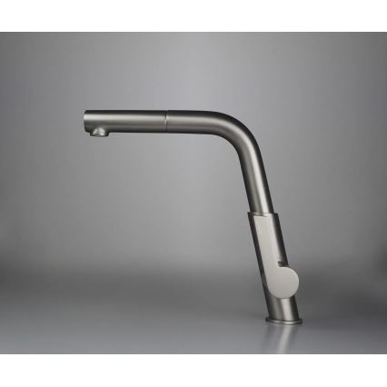 Deante BQS_D73M - Slavina za sudoperu sa izvlačivom prskalicom SILIA titan