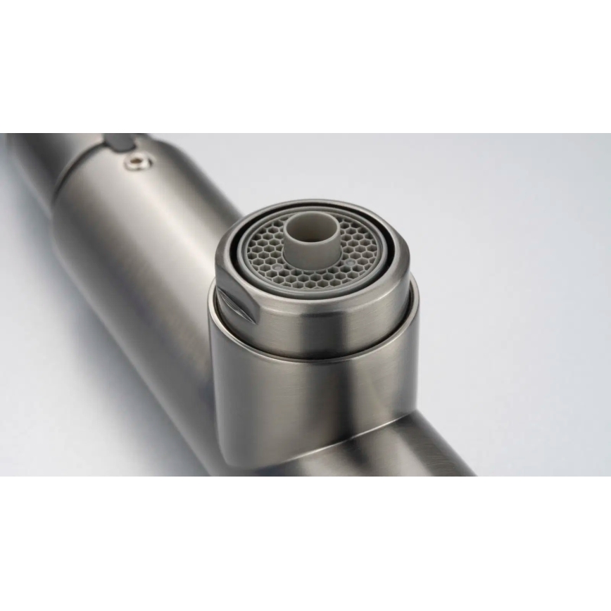 Deante BRE_D75M - Slavina za sudoperu sa izvlačivom tuš ručicom ERIDAN titan