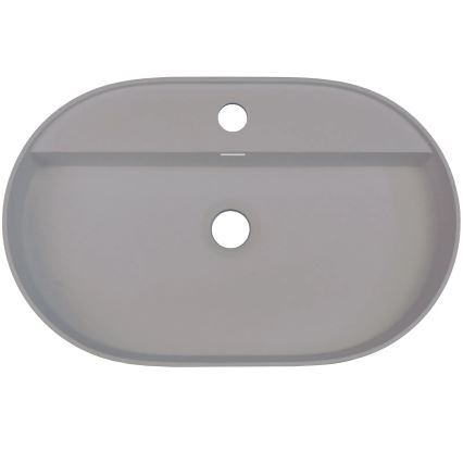 Deante CQS_SU6B - Umivaonik za radnu ploču sa otvorom za bateriju SILIA 35x55cm granit/metalno siva