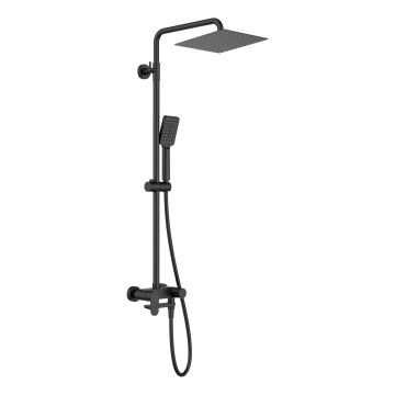 Deante NAC_N1AM - Tuš set sa baterijom ALPINIA u crnoj boji