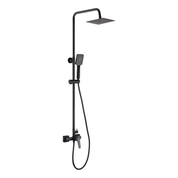 Deante NQL_N4XM - Tuš set sa baterijom BLUR crne boje