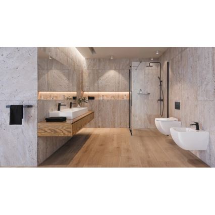 Deante NQL_N4XM - Tuš set sa baterijom BLUR crne boje