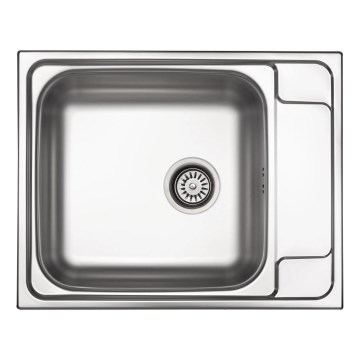 Deante ZEO_011B - Kuhinjski sudoper SOUL 50x63 cm saten