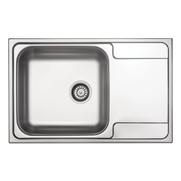 Deante ZEO_011C - Kuhinjski sudoper SOUL 50x79 cm satinski