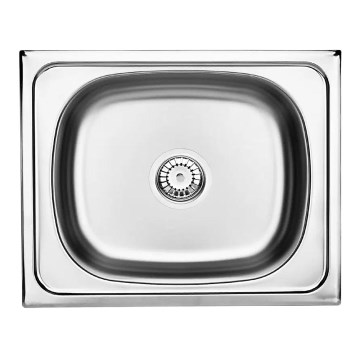 Deante ZEU_010A - Kuhinjski sudoper TECHNO 40x50 cm saten