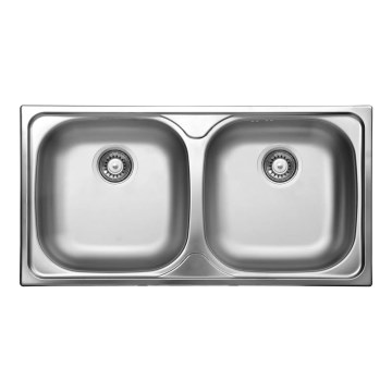 Deante ZEX_0203 - Kuhinjski sudoper XYLO 43,5x78 cm satin