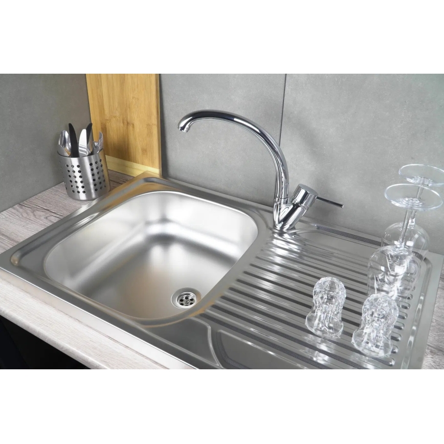 Deante ZM5_3110 - Kuhinjski sudoper TANGO 50x80 cm dekor