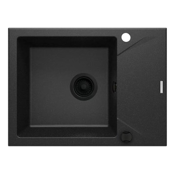 Deante ZQJ_G11A - Kuhinjski sudoper EVORA 59x44 cm granit/metalni grafit