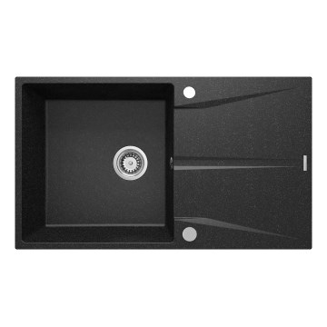 Deante ZRC_211A - Kuhinjski sudoper CORIO 50x86 cm granit/grafit