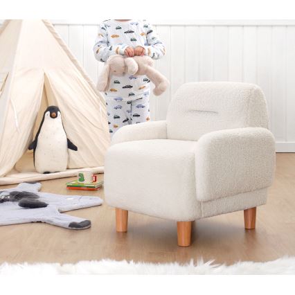 Dečija fotelja LORY bela