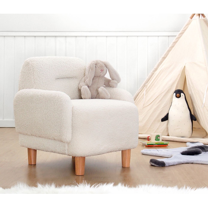 Dečija fotelja LORY bela