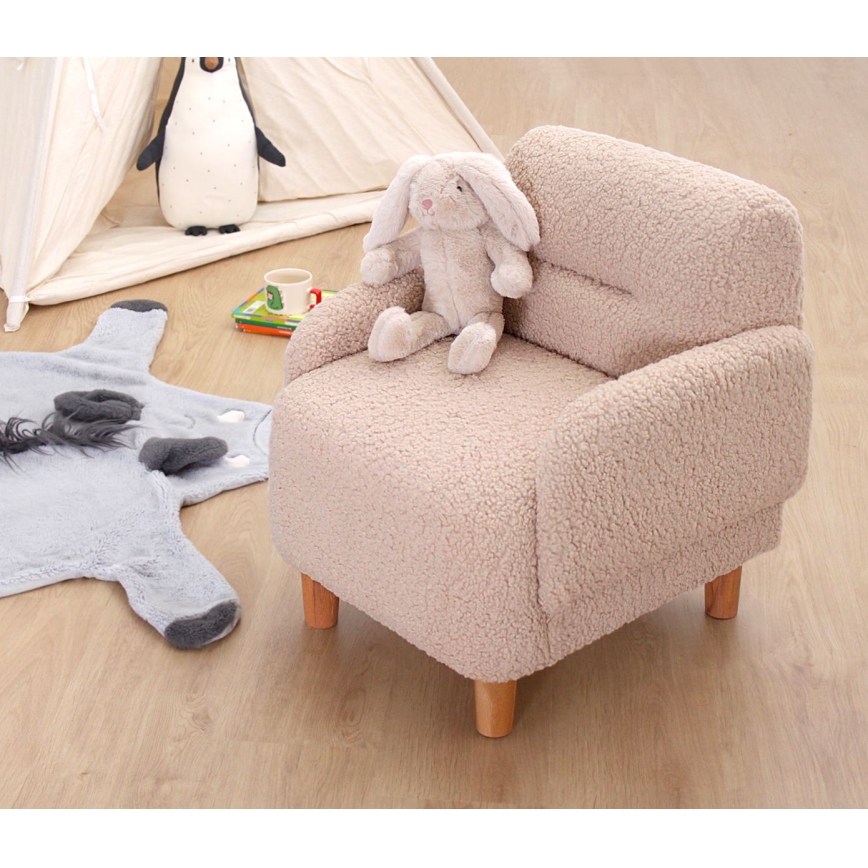 Dečija fotelja LORY ružičasta