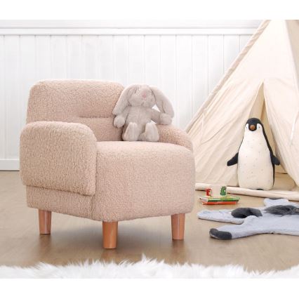 Dečija fotelja LORY ružičasta