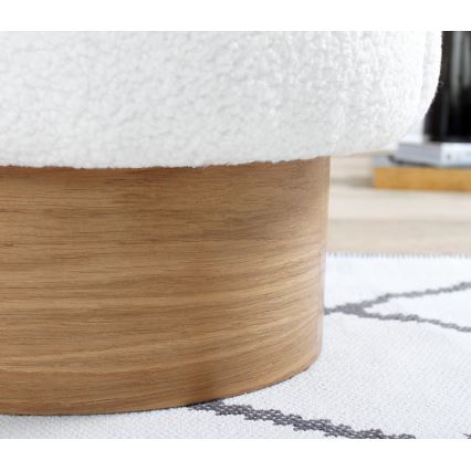 Dečija fotelja RIKI 40x47 cm bela