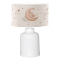 Dečija lampica CANDY 1xE27/40W/230V bela/bež