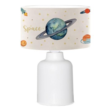 Dečija lampica CANDY 1xE27/40W/230V bela/šarena